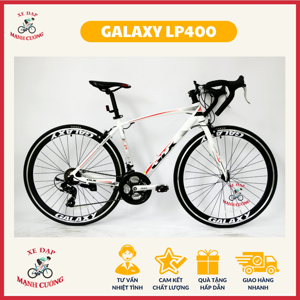 XE ĐẠP TOURING GALAXY LP400  3 ĐĨA 7 LÍP CHUYỂN ĐỘNG MƯỢT MÀ, KHUNG SƯỜN CHẮC CHẮN, CHÍNH HÃNG, GIÁ TỐT.