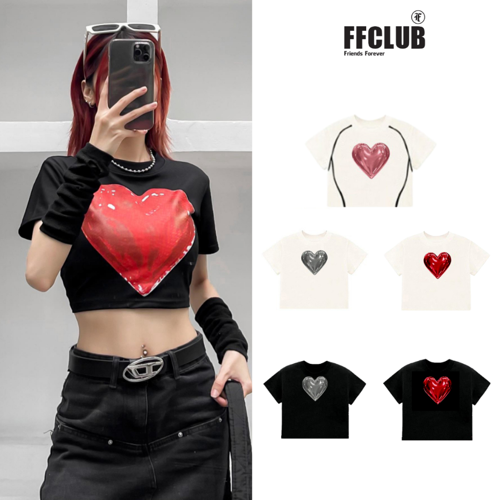 ÁO THUN FFCLUB CROPTOP MIX 2