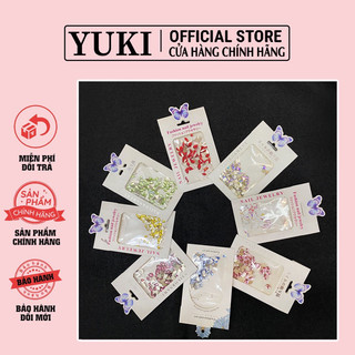Đá khối mix chân bằng nail 100 viên - Đá khối nail mix 100 viên trang trí móng - phụ kiện đồ nail