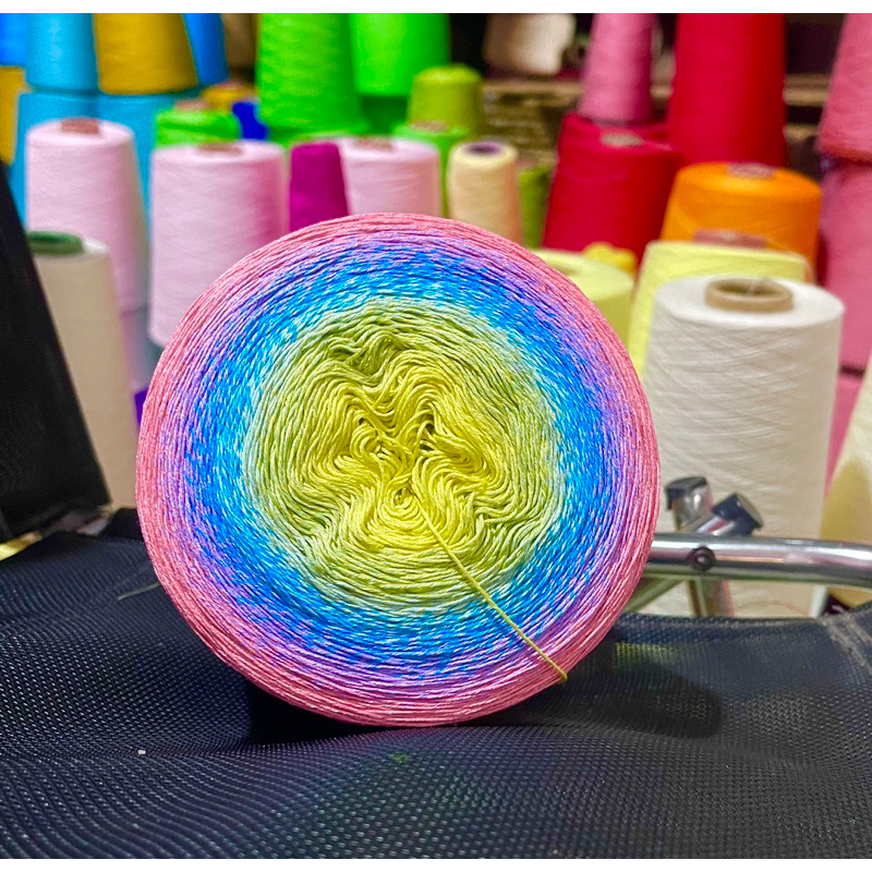 Cầu vồng 0,8mm - Sợi hè siêu mát coconut silk 300gr