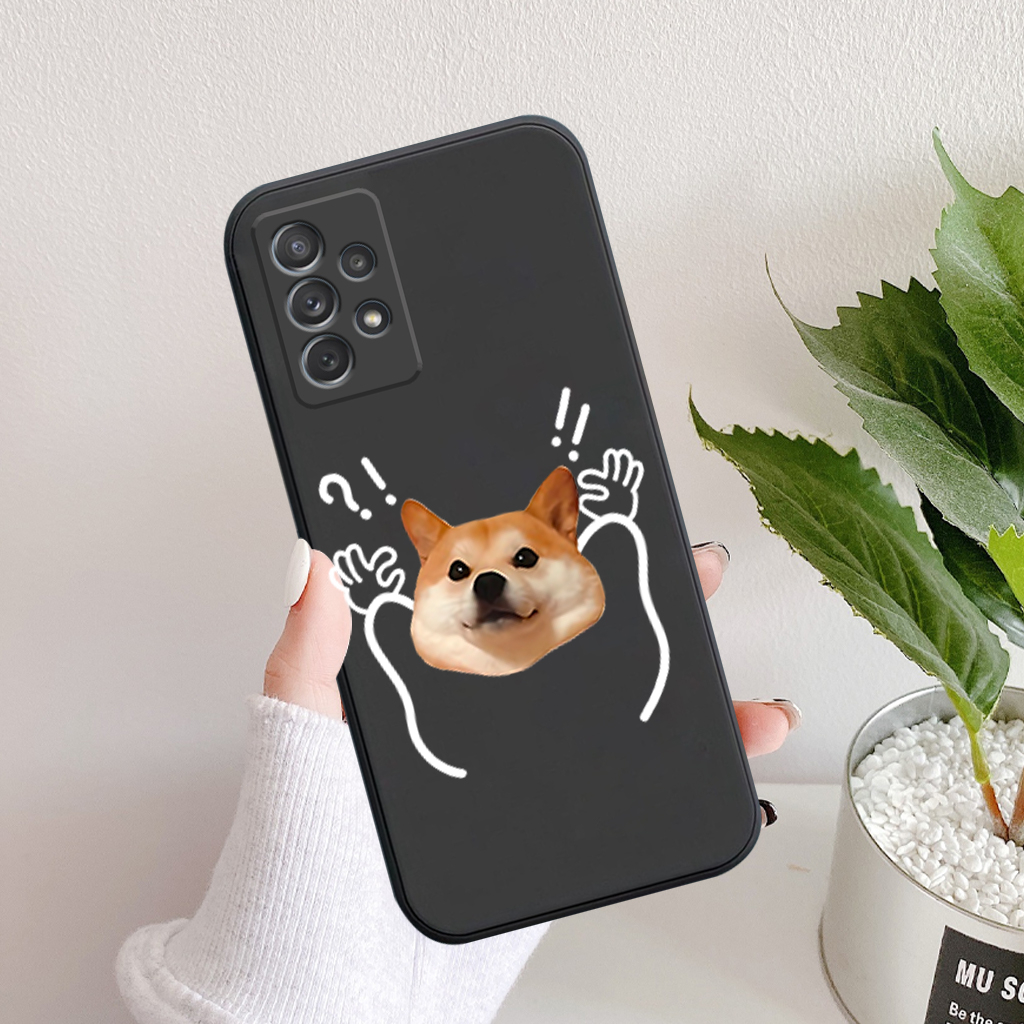 Ốp lưng Samsung A32 4G 5G, A52, A52s 5G, A72 5G silicon mềm bảo vệ camera hình cặp đôi dễ thương, mèo chó hoạt hình