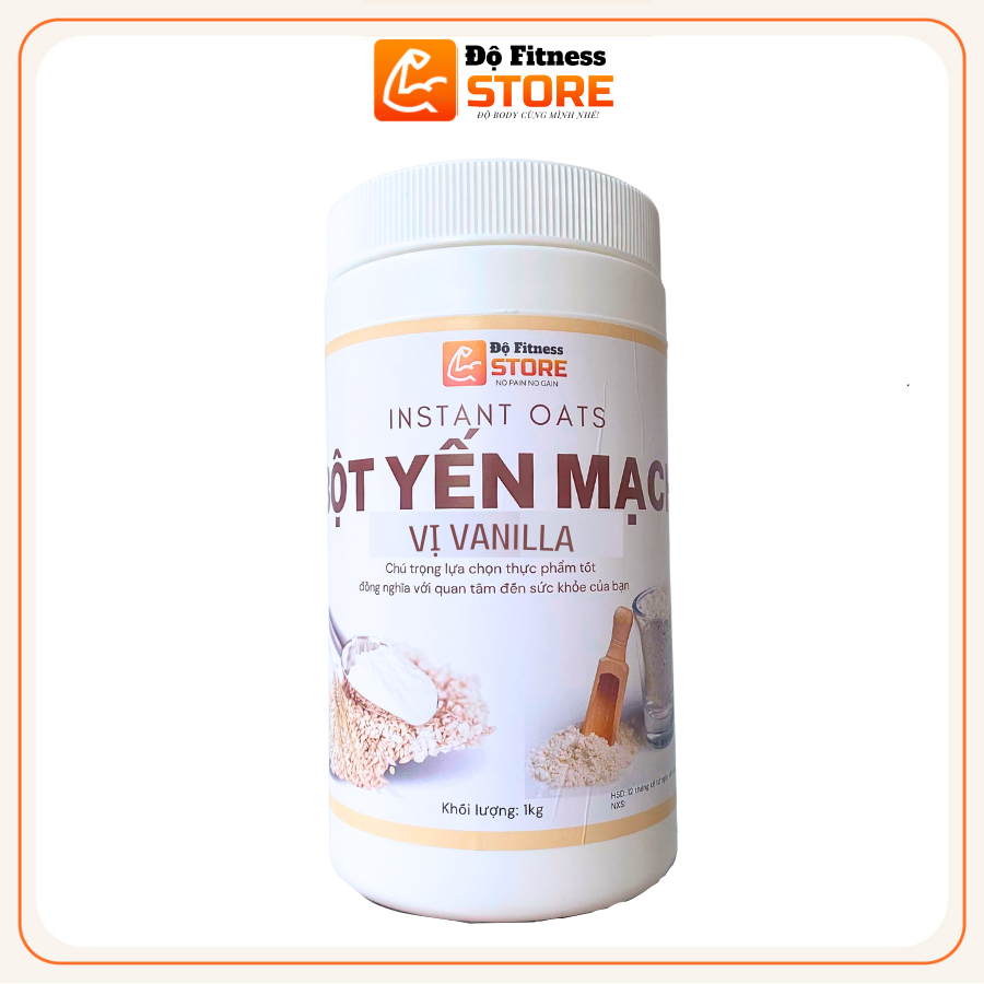 Bột Yến Mạch Siêu Mịn Có Vị  - Thực phẩm hỗ trợ giảm cân hiệu quả, tăng cơ, giảm mỡ bụng, chung whey protein