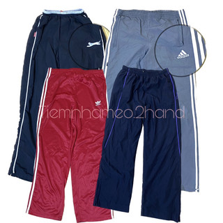 Quần gió thể thao nam nữ có bigsize, quần parachute unisex 2hand