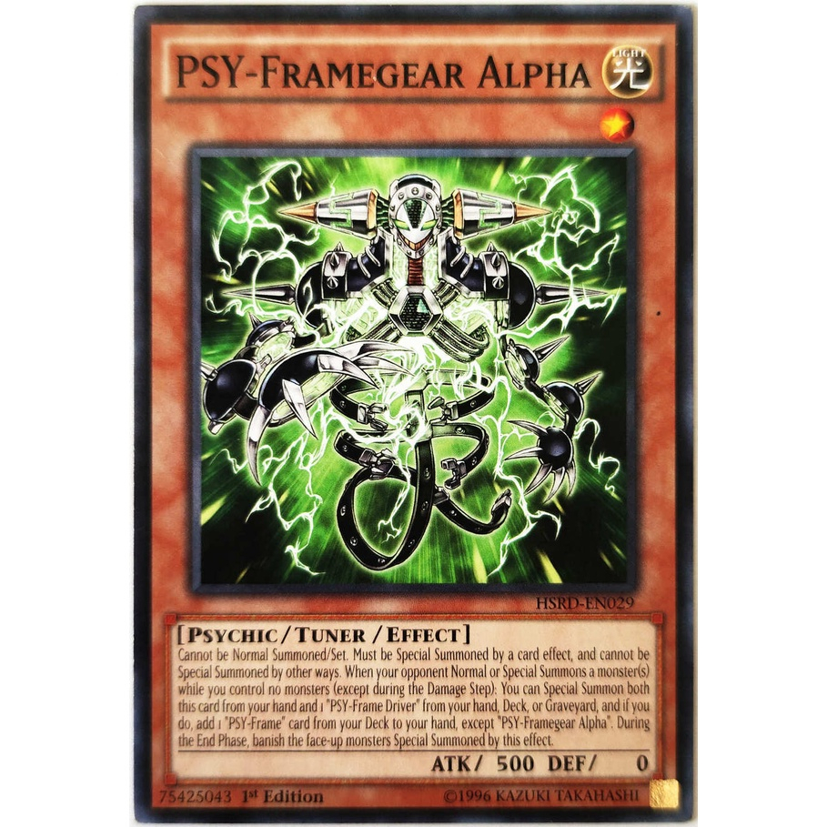 [Thẻ Yugioh] PSY-Framegear Alpha |EN| Common
