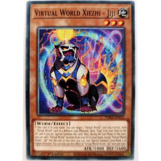 [Thẻ Yugioh] Virtual World Xiezhi - Jiji |EN| Common