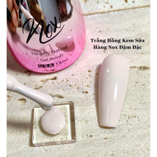 Sơn Gel TRẮNG HỒNG KEM SỮA.Hàng Nox Đậm Đặc