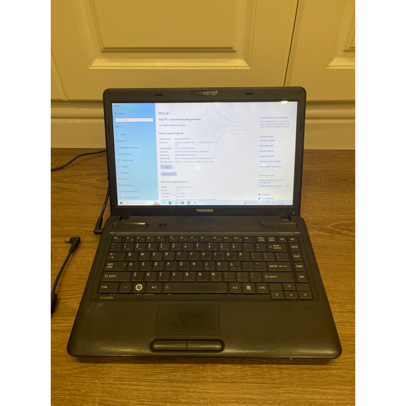 Laptop Toshiba C640 Full chức năng