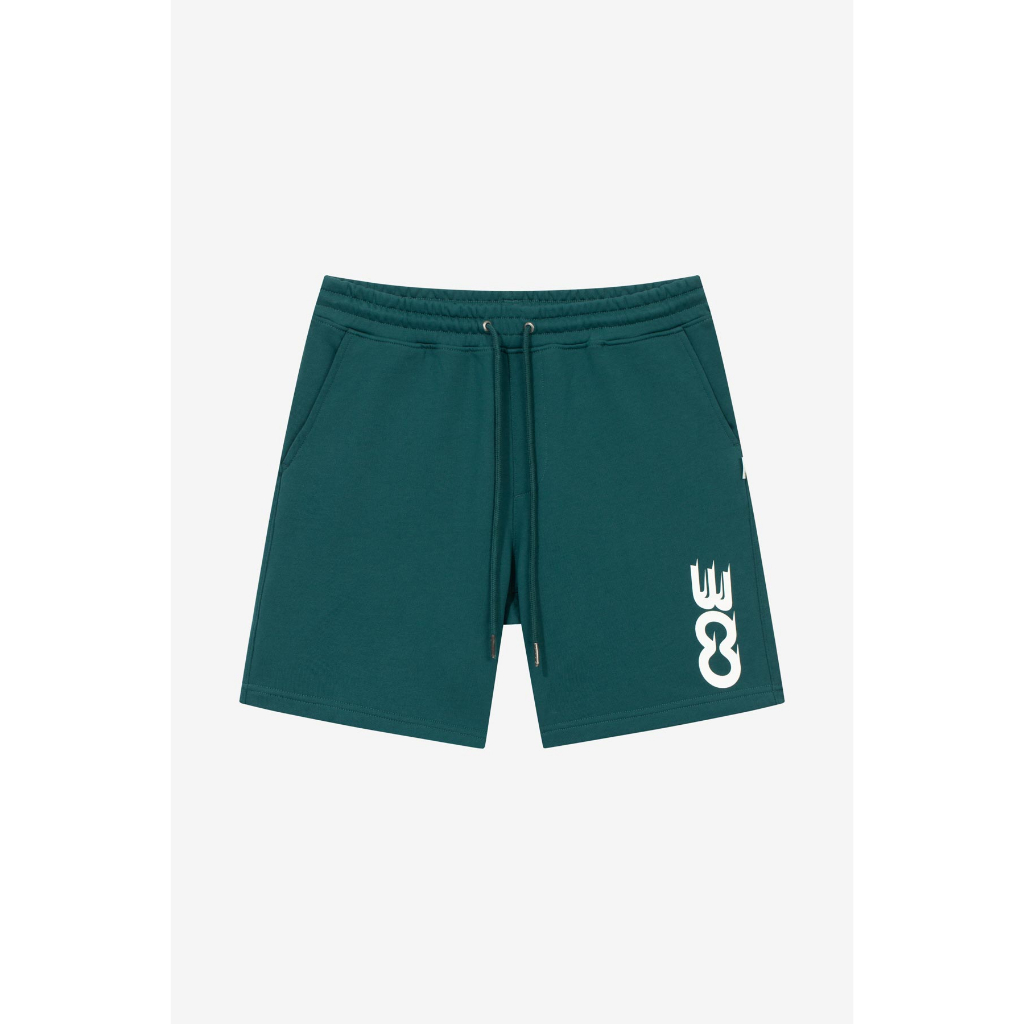 Quần Short Nỉ Nam BOO Dáng Bermuda In Logo BOO Local Flavor