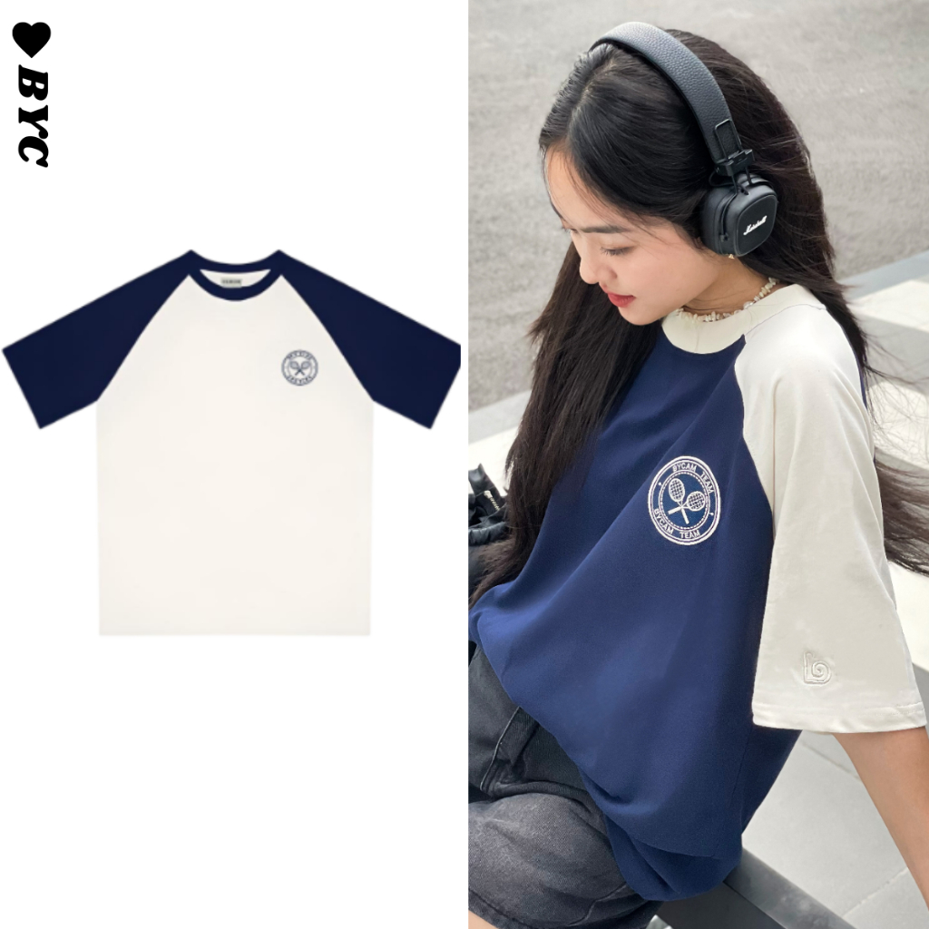 Áo Thun Raglan Form Rộng Nam Nữ Local Brand Chất Cotton Co Giãn 4 Chiều in sắc nét | BigBuy360 - bigbuy360.vn