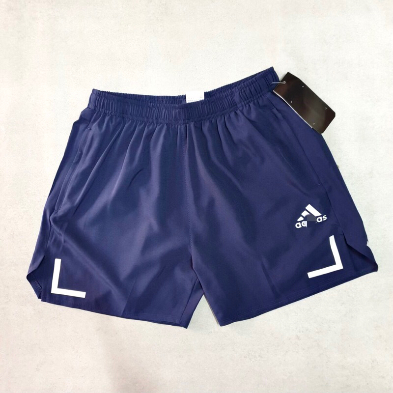 QUẦN ĐÙI THỂ THAO 2 LỚP NAM TẬP GYM TẠ CHẠY BỘ TENNIS CẦU LÔNG LOGO PHẢN QUANG