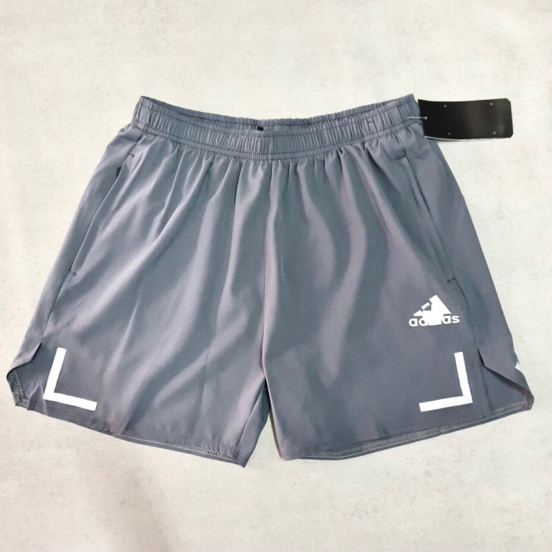 QUẦN ĐÙI THỂ THAO 2 LỚP NAM TẬP GYM TẠ CHẠY BỘ TENNIS CẦU LÔNG LOGO PHẢN QUANG