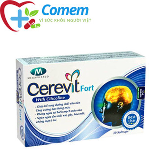 Cerevit fort hỗ trợ tuần hoàn não / cerevitfort