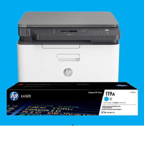 Mực hộp máy in laser HP 119A Cyan (W2091A)