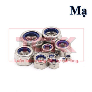 Đai ốc khóa mạ đầu pvc