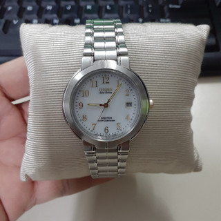 Đồng hồ nam Citizen Eco-Drive junction năng lượng ánh sáng có lịch Second hand si Nhật