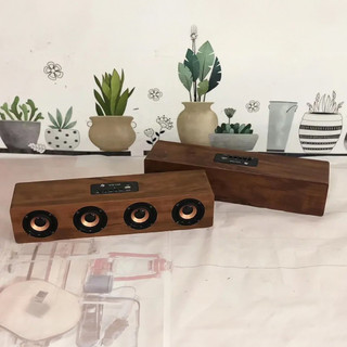Loa Bluetooth Vỏ Gỗ KST-1108 4 Loa Mang Lại Trải Nghiệm Âm Thanh Sống Động Hỗ Trợ Cổng USB, FM, Thẻ Nhớ Micro SD-dc3717