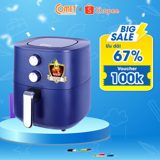 Nồi chiên không dầu 6L COMET - CM6855