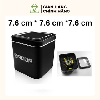 [THANH LÝ TOÀN BỘ] Hộp đựng đồng hồ Hộp đựng quà tặng sang trọng bằng thép hiệu Sanda