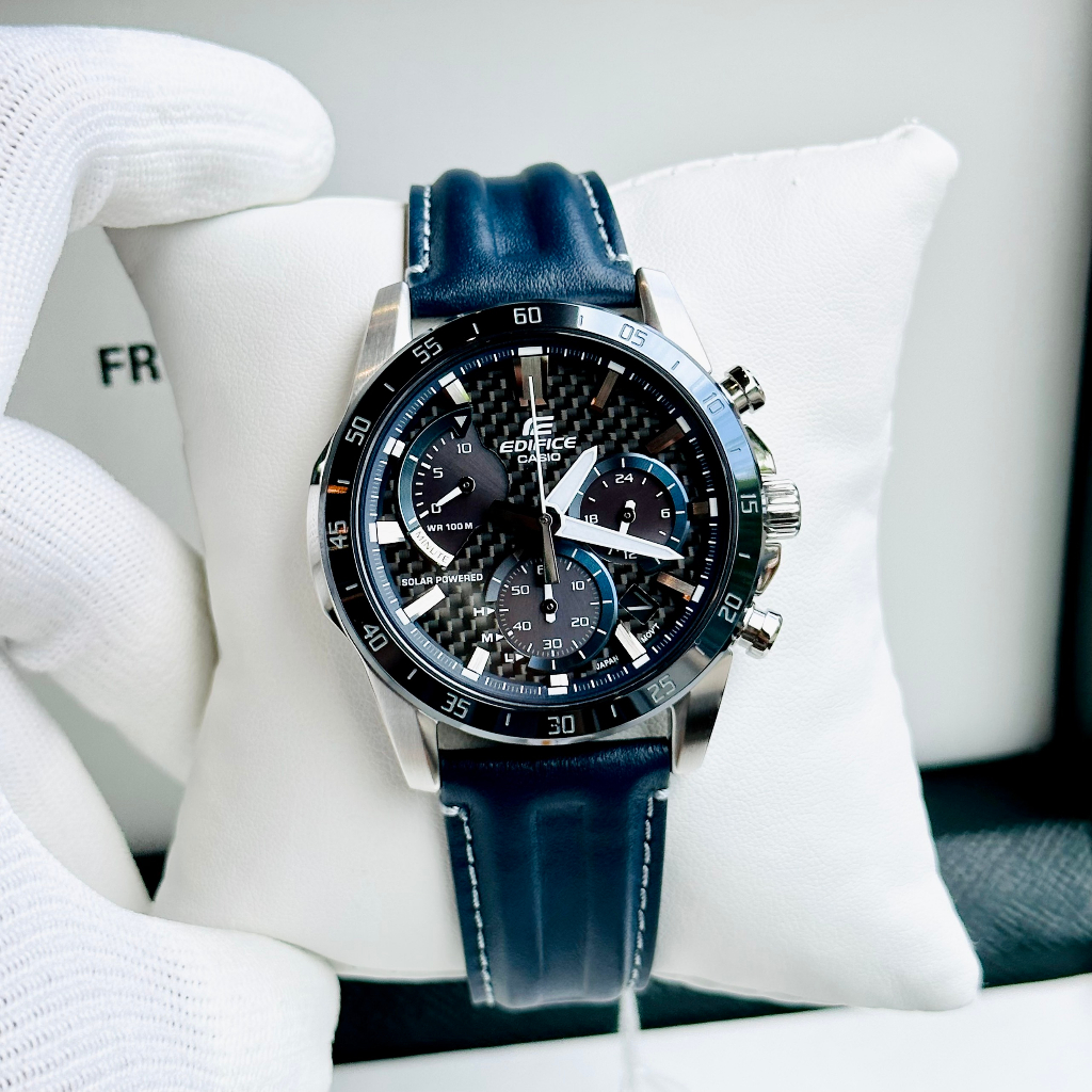 Đồng hồ nam dây da Casio Edifice EQS- 930BL-2A