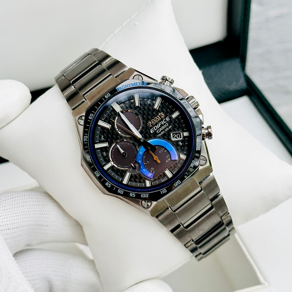 Đồng hồ nam dây thép Casio Edifice TOM'S EQB 1100TMS 1A Limited