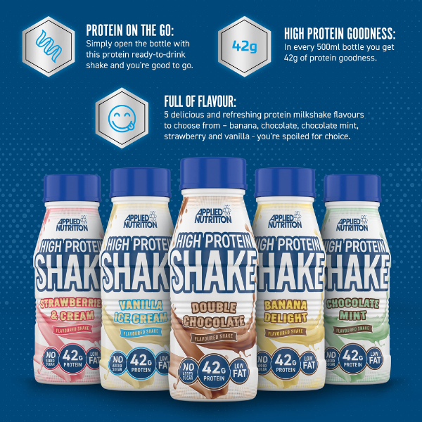Sữa giảm cân Applied Nutrition High Protein Shake bổ sung protein tăng cơ