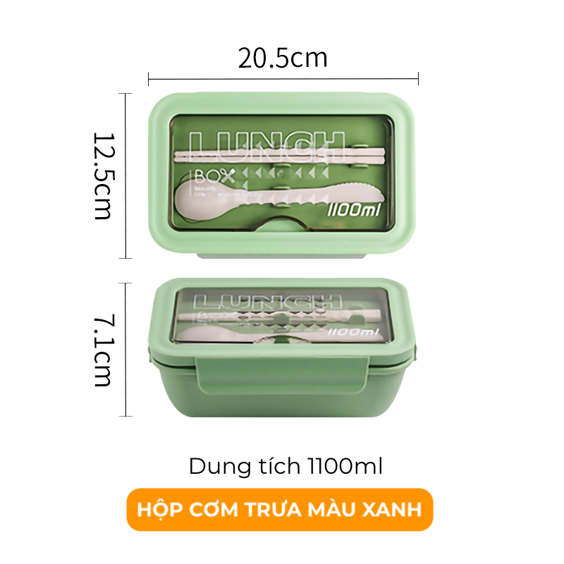 Hộp đựng cơm trưa văn phòng, học sinh
