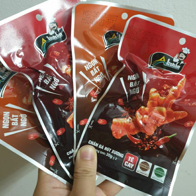 Combo 20 chân gà rút xương Alishan