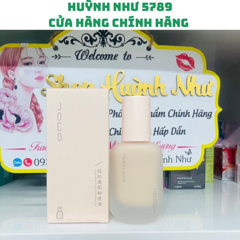 [Chính Hãng]JOCO Kem Nền BB Dạng Lỏng Dưỡng Ẩm Kiểm Soát Dầu Che Khuyết Điểm Tự Nhiên Chống Nước(màu 02 trắng tự nhiên)