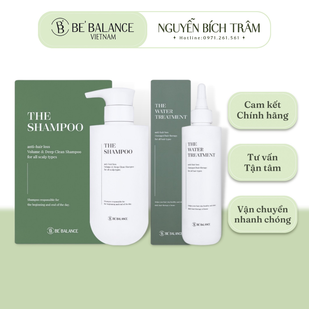 Chăm sóc tóc chuyên sâu Be'Balance The Water Treatment 250ml