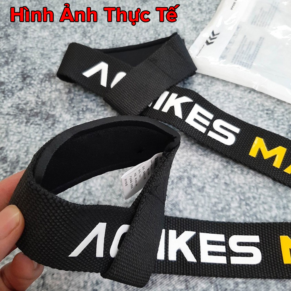 Dây Kéo Lưng Lifting Straps Hỗ Trợ Các Bài Tập Kéo Khi Thể Hình, Tập Gym AOLIKES AL 7637  Chính Hãng Aolikes