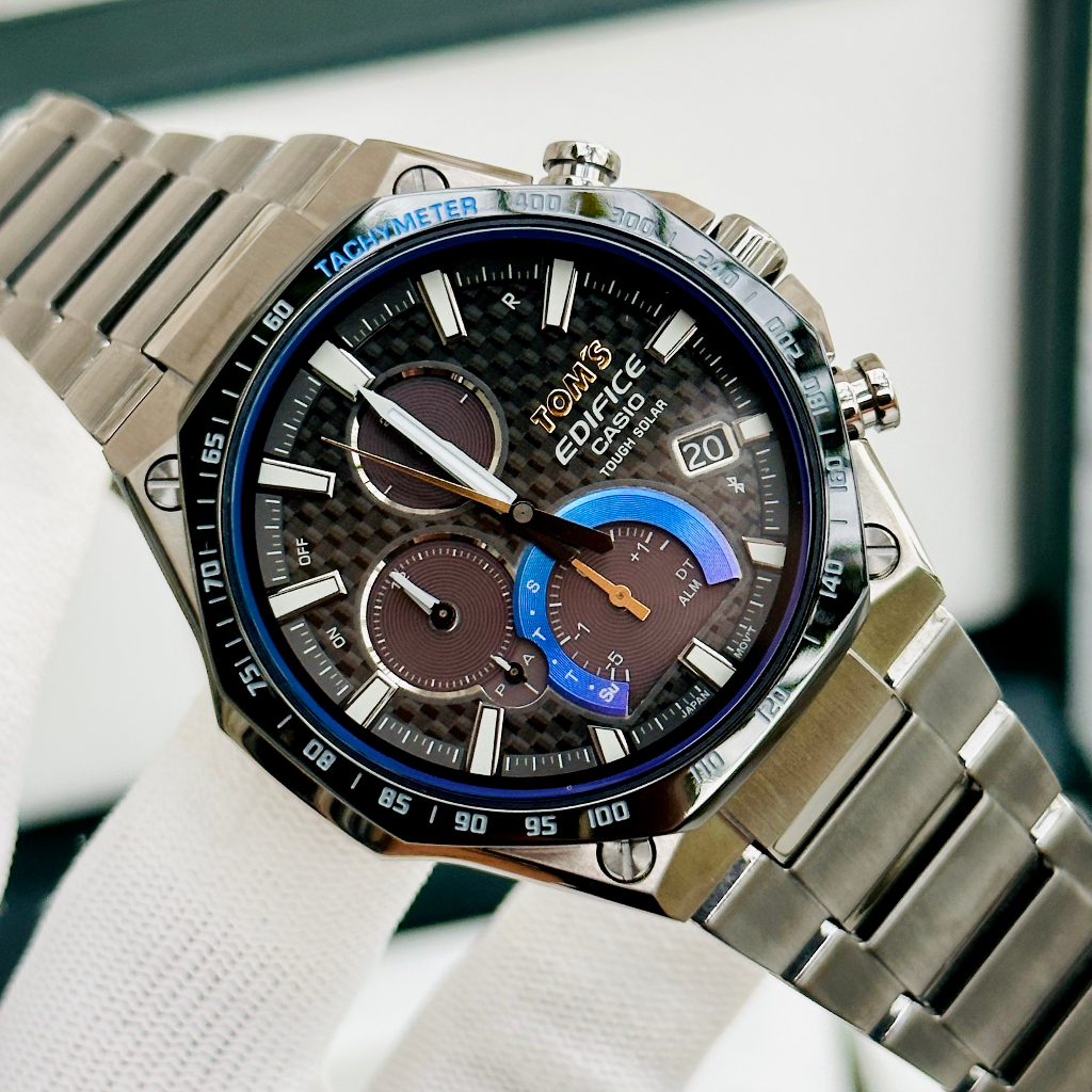 Đồng hồ nam dây thép Casio Edifice TOM'S EQB 1100TMS 1A Limited