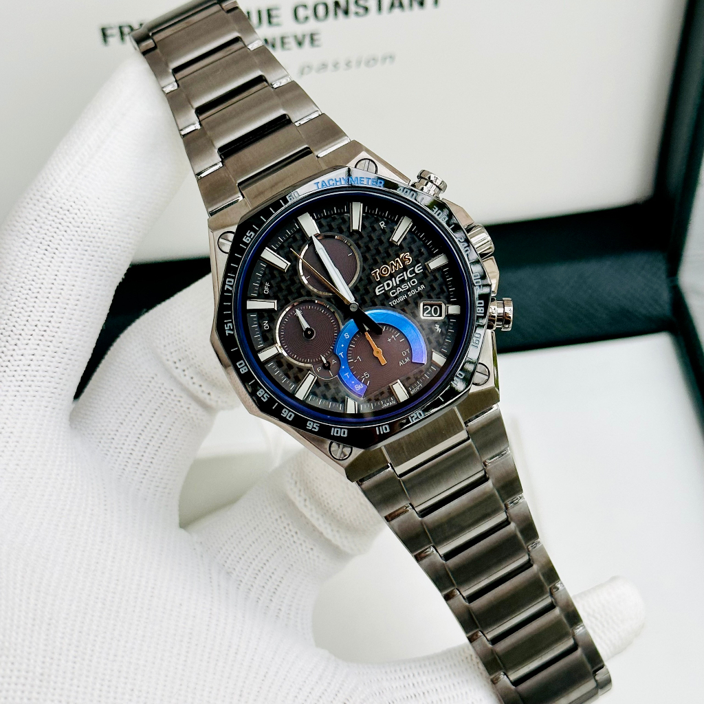 Đồng hồ nam dây thép Casio Edifice TOM'S EQB 1100TMS 1A Limited