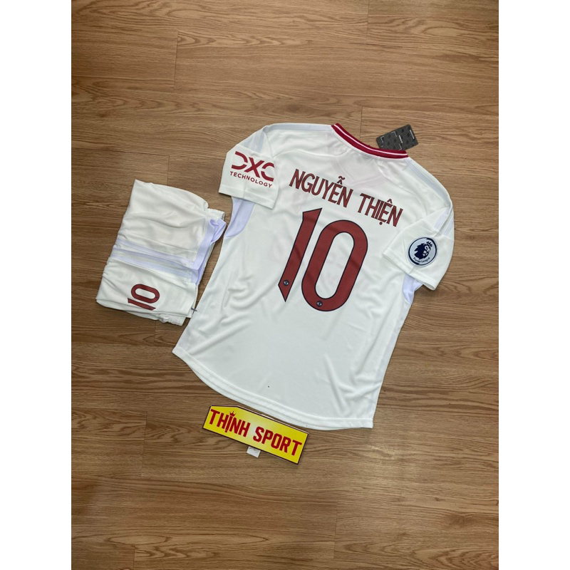 Bộ quần áo đá banh Manchester sân khách, Bộ quần áo bóng đá in tên và số theo yêu cầu