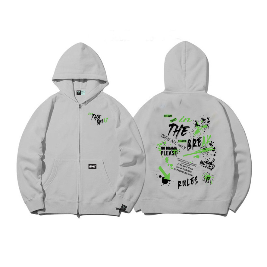 Áo khoác HOODIE ZIP localbrand GAVER - THE BREAK  +
