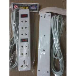 Ổ CẮM 6 LỔ HATO 5M