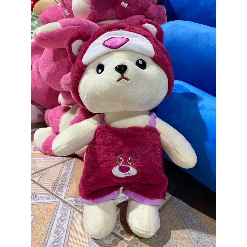Gấu Bông Lêna Cosplay Gấu Dâu Lotso, PKC, Kitty Dễ Thương