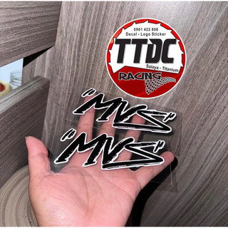 Tem Logo Sticker Phản quang Mvs ✌🏻🚗💯