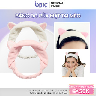 Băng đô turban tai mèo siêu xinh, bờm tóc, rửa mặt thiết kế xinh xắn nhẹ nhàng dễ thương Biccosmetic