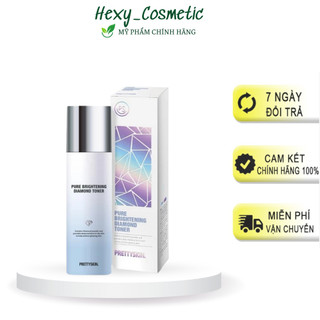 Toner Dưỡng Trắng Căng Bóng Pretty Skin Pure Brightening Diamond 150ml, Skin Dưỡng Trắng Da