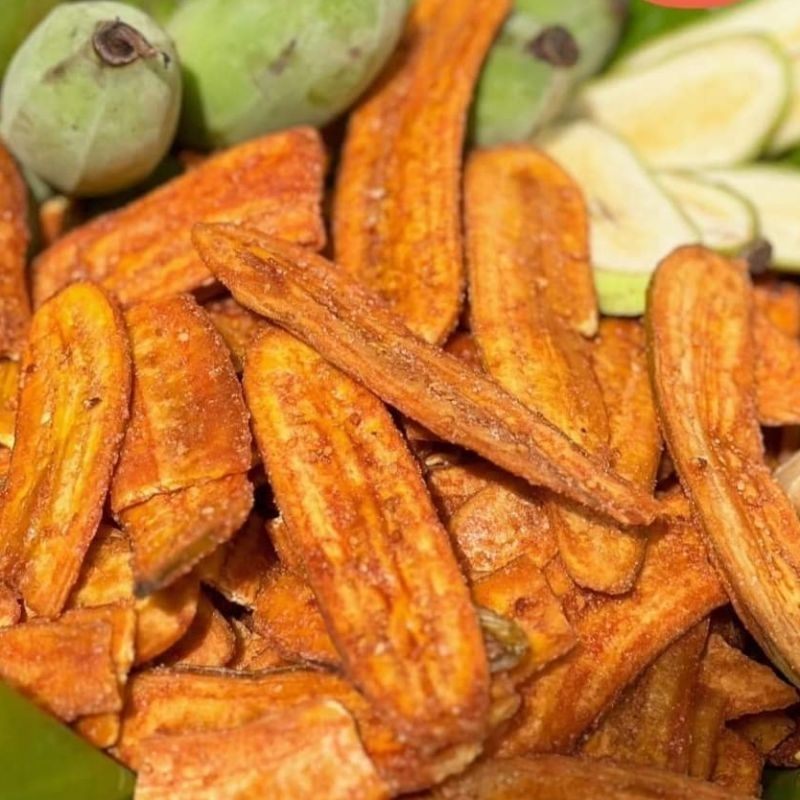 CHUỐI SẤY MÈ GỪNG GIÒN.