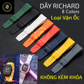 [loại vặn ốc] Dây cao su cao cấp cho đồng hồ đeo tay Richard mille