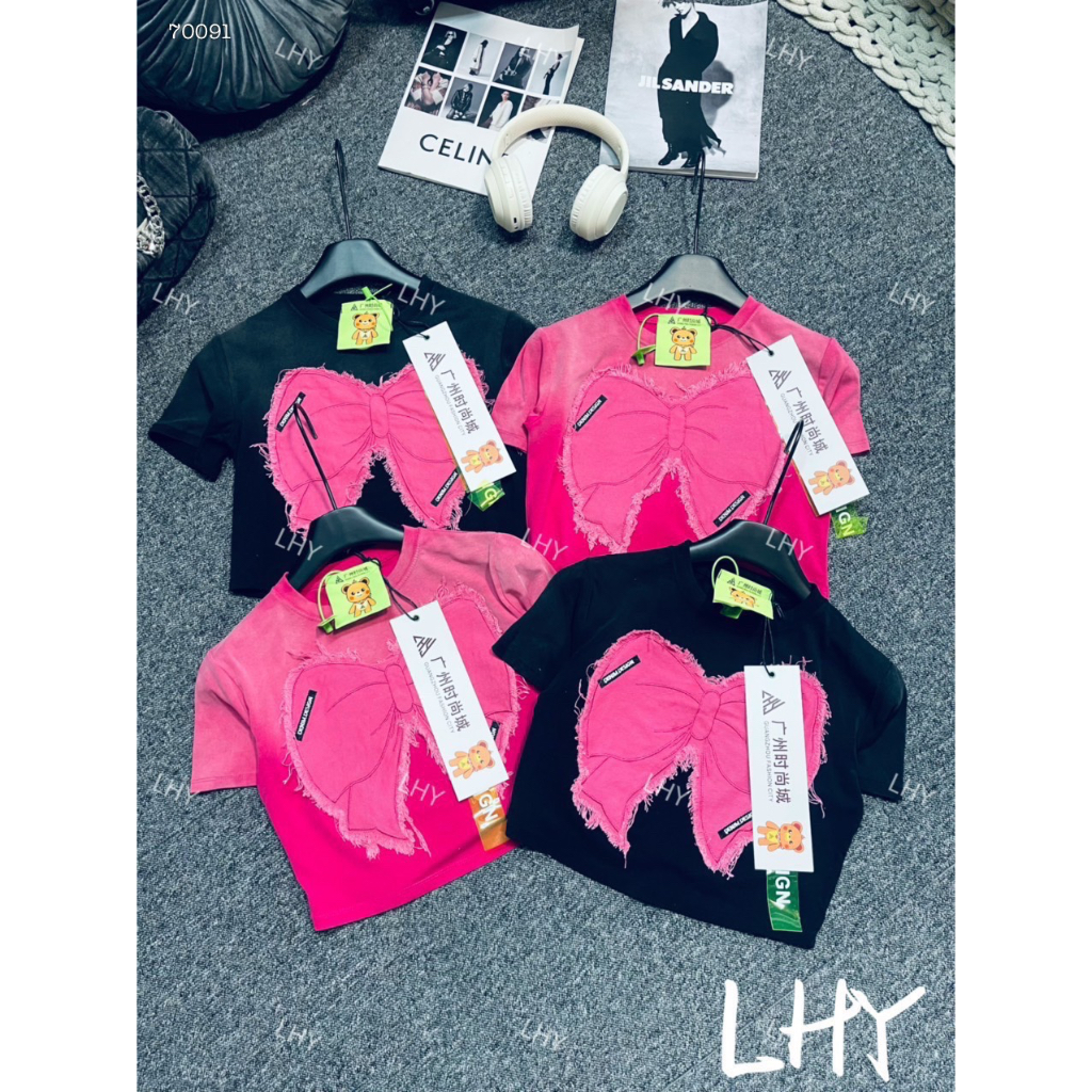 ÁO CROPTOP THÊU