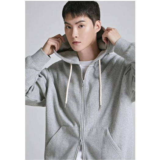 Áo khoác nam SPAO trơn khóa 2 chiều