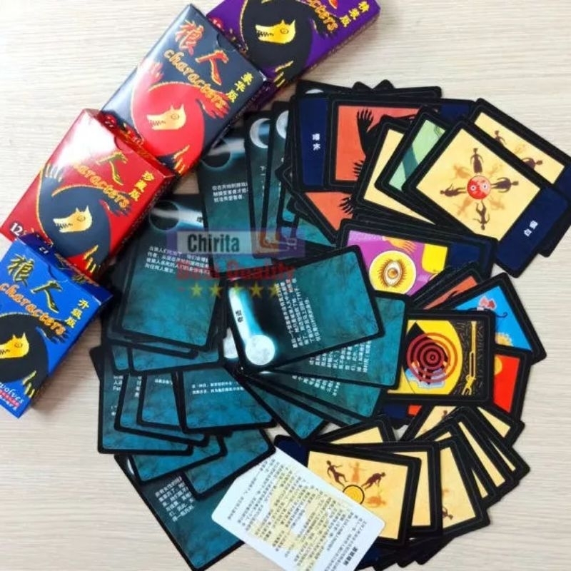 Bộ bài ma sói 50 lá và 110 lá đủ thẻ chức năng]