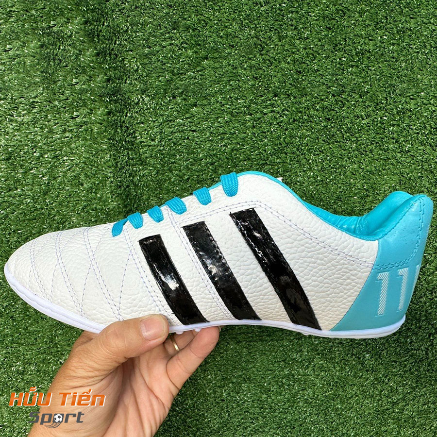 Giày Đá Bóng 3 Sọc Toni Kroos 11 Pro Sân Cỏ Nhân Tạo Chính Hãng, Giày Đá Banh Da Nhăn, Đế TF Giá Rẻ