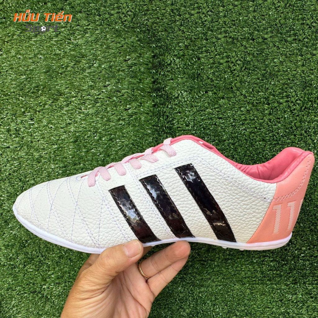 Giày Đá Bóng 3 Sọc Toni Kroos 11 Pro Sân Cỏ Nhân Tạo Chính Hãng, Giày Đá Banh Da Nhăn, Đế TF Giá Rẻ