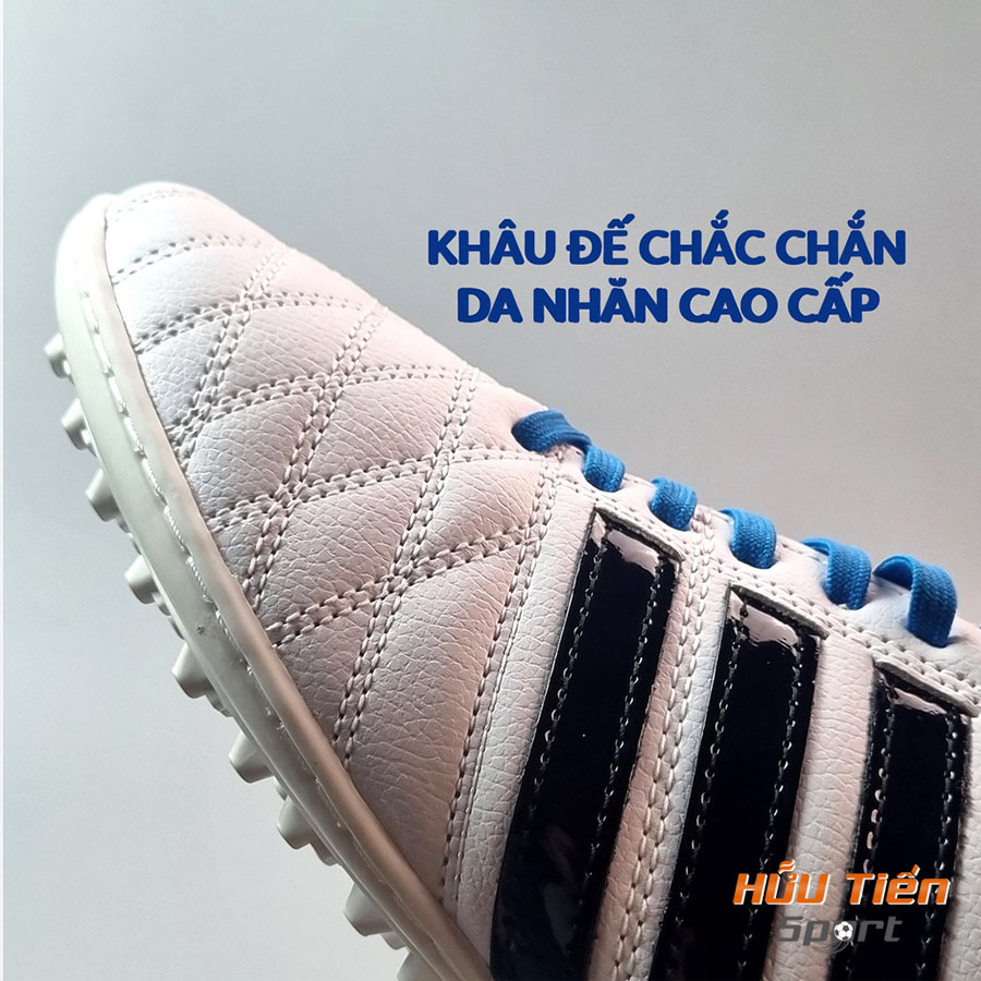 Giày Đá Bóng 3 Sọc Toni Kroos 11 Pro Sân Cỏ Nhân Tạo Chính Hãng, Giày Đá Banh Da Nhăn, Đế TF Giá Rẻ