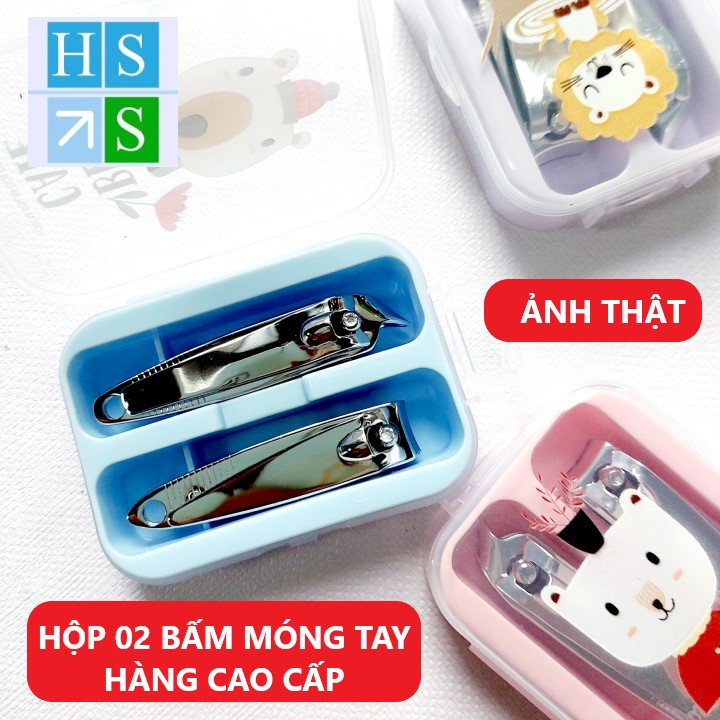 Combo 02 cắt móng tay chân  kìm bấm móng tay hàng cao cấp - HS Shop Thủ Đức