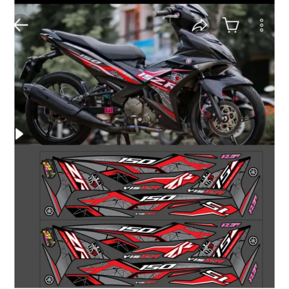 tem dán xe máy exciter 150cc