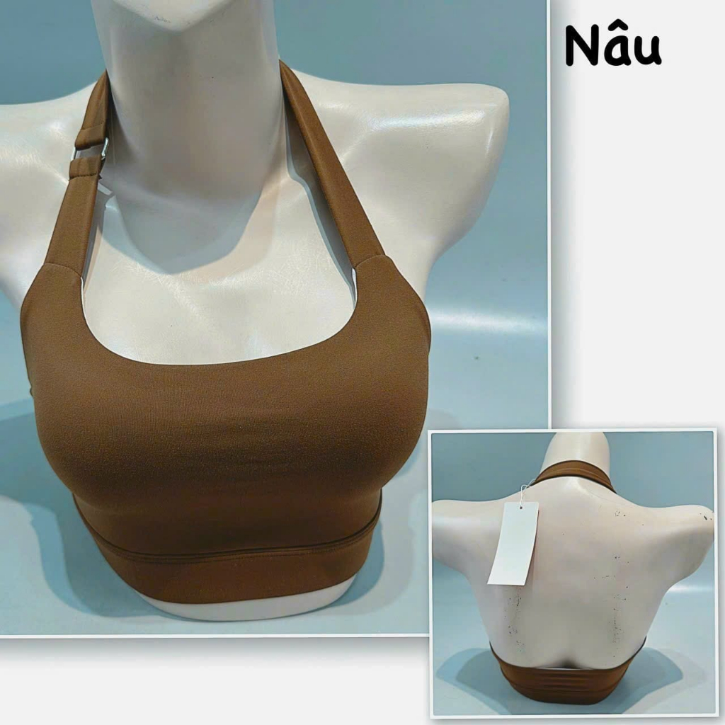 ÁO Bra Yếm CÓ Khoen Vuông MẪU MỚI KÈM MÚT